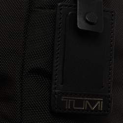 Pre Owned TUMI Black Nylon and Leather Alpha Bravo Kelly Sling Bag