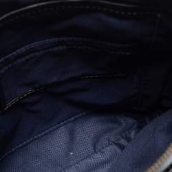 Pre Owned TUMI Black Leather Harrison Scott Messenger Bag