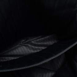 TUMI Black Canvas and Leather Alpha 3 Brief Pack Backpack