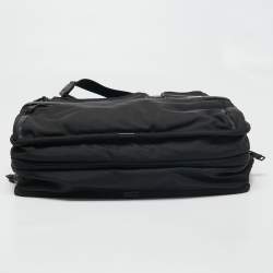 Pre Owned TUMI Black Nylon and Leather Alpha 3 Expandable Organizer Laptop Briefcase