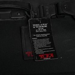 Pre Owned TUMI Black Nylon Wheel Away Garment Carrier 56 Bag