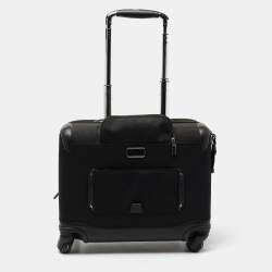 Pre Owned TUMI Black Nylon Laptop Insert McAllen Wheeled Brief Luggage