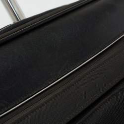 Pre Owned TUMI Black Nylon Laptop Insert McAllen Wheeled Brief Luggage