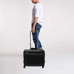 Pre Owned TUMI Black Nylon Laptop Insert McAllen Wheeled Brief Luggage