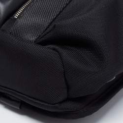 Pre Owned TUMI Black Nylon and Leather Alpha Bravo Saratoga Sling Bag