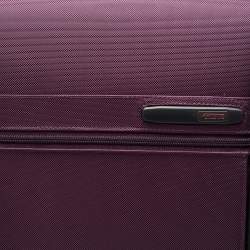 Pre Owned Tumi Purple/Black Nylon Medium Gen 4.2 Lightweight Trip Suitcase