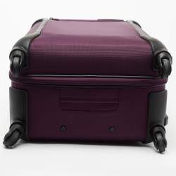 Pre Owned Tumi Purple/Black Nylon Medium Gen 4.2 Lightweight Trip Suitcase