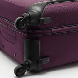 Pre Owned Tumi Purple/Black Nylon Medium Gen 4.2 Lightweight Trip Suitcase