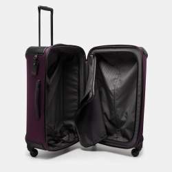 Pre Owned Tumi Purple/Black Nylon Medium Gen 4.2 Lightweight Trip Suitcase