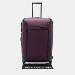 Pre Owned Tumi Purple/Black Nylon Medium Gen 4.2 Lightweight Trip Suitcase