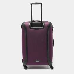 Pre Owned Tumi Purple/Black Nylon Medium Gen 4.2 Lightweight Trip Suitcase