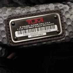 Tumi Black/Brown Nylon and Leather Alpha Bravo Beale Messenger Bag
