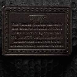 Tumi Black/Brown Nylon and Leather Alpha Bravo Beale Messenger Bag