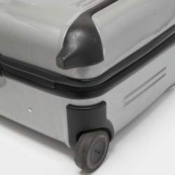 Pre Owned TUMI Grey Polycarbonate 4 Wheeled Vapor Lite Briefcase