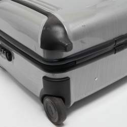 Pre Owned TUMI Grey Polycarbonate 4 Wheeled Vapor Lite Briefcase