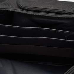 Tumi Black Nylon Alpha Deluxe Laptop Briefcase