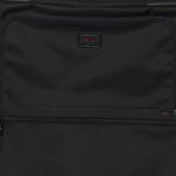 TUMI Black Nylon International Dual Access Suitcase