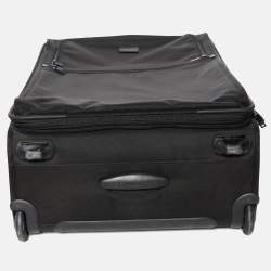 TUMI Black Nylon International Dual Access Suitcase