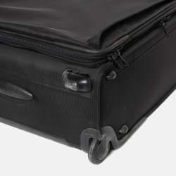 TUMI Black Nylon International Dual Access Suitcase