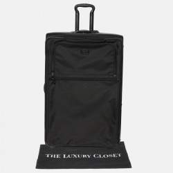 TUMI Black Nylon International Dual Access Suitcase