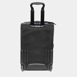 TUMI Black Nylon Alpha 2 International Expandable Suitcase