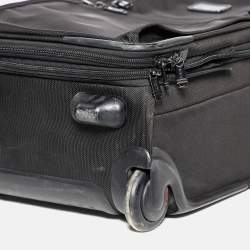 TUMI Black Nylon Alpha 2 International Expandable Suitcase