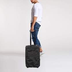 TUMI Black Nylon Alpha 2 International Expandable Suitcase