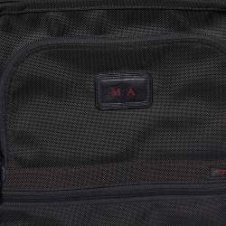 TUMI Black Nylon Alpha 2 International Expandable Suitcase