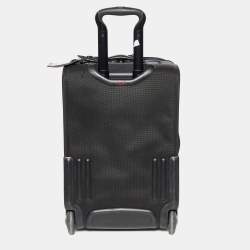TUMI Black Nylon Alpha 2 International Expandable Suitcase