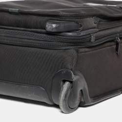 TUMI Black Nylon Alpha 2 International Expandable Suitcase