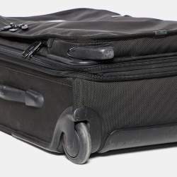 TUMI Black Nylon Alpha 2 International Expandable Suitcase