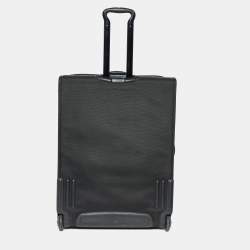 TUMI Black Nylon Alpha Expandable Suitcase