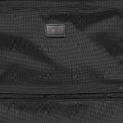 TUMI Black Nylon Alpha Expandable Suitcase