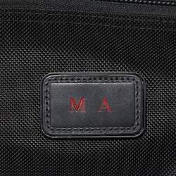 TUMI Black Nylon Alpha Expandable Suitcase