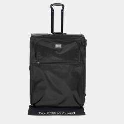 TUMI Black Nylon Alpha Expandable Suitcase