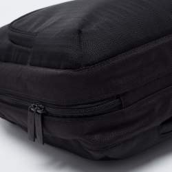 Tumi Black/Brown Nylon and Leather Dror Reversible Briefcase Bag