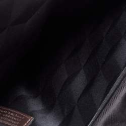 Tumi Black/Brown Nylon and Leather Dror Reversible Briefcase Bag