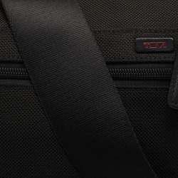 Pre Owned TUMI Black Nylon Alpha Flap Messenger Bag