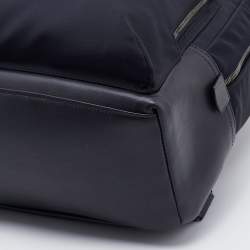 Pre Owned TUMI Black Nylon and Leather Backpack