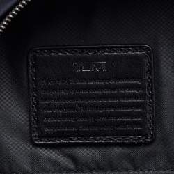 Pre Owned TUMI Black Nylon and Leather Backpack