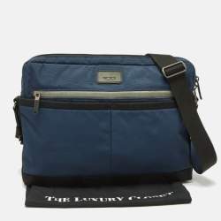 Tumi Blue/Black Nylon Laptop Bag