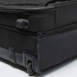 Pre Owned TUMI Black Nylon 2 Wheeled Alpha Expandable Luggage