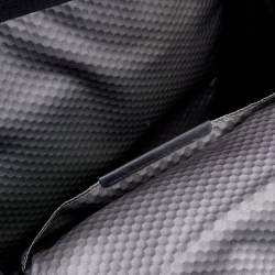 TUMI Black Nylon and Leather Backpack