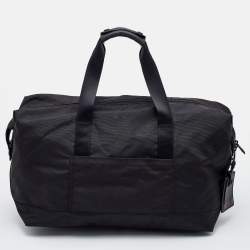 Pre Owned TUMI Black Nylon Alpha Expandable Weekender Bag