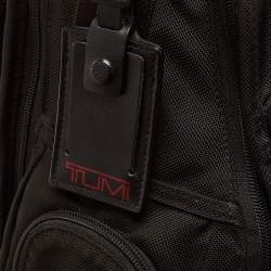  TUMI Black Nylon and Leather Alpha 2 T-pass Business Class Backpack 