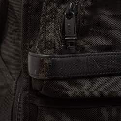  TUMI Black Nylon and Leather Alpha 2 T-pass Business Class Backpack 