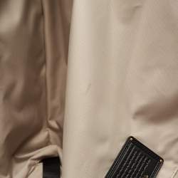 Pre Owned TUMI Black Nylon 4 Wheel Voyageur Carry On Luggage