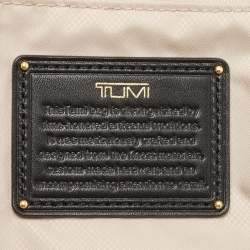 Pre Owned TUMI Black Nylon 4 Wheel Voyageur Carry On Luggage