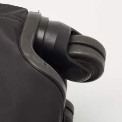 Pre Owned TUMI Black Nylon 4 Wheel Voyageur Carry On Luggage