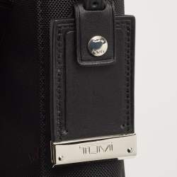 Pre Owned TUMI Black Nylon Arrive Lucas Crossbody Bag